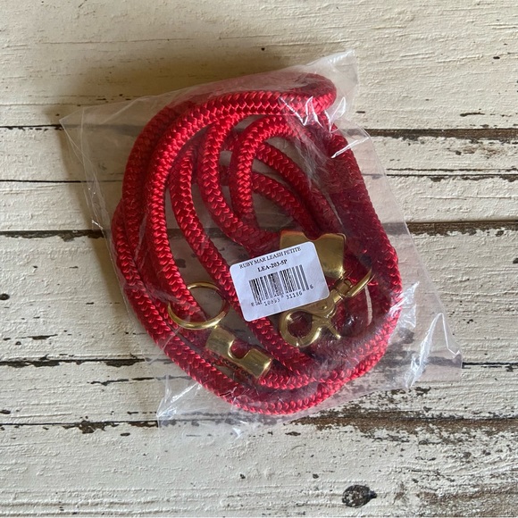 NEW The Foggy Dog Ruby Marine Rope Dog Leash (5ft Petite) - Picture 6 of 9